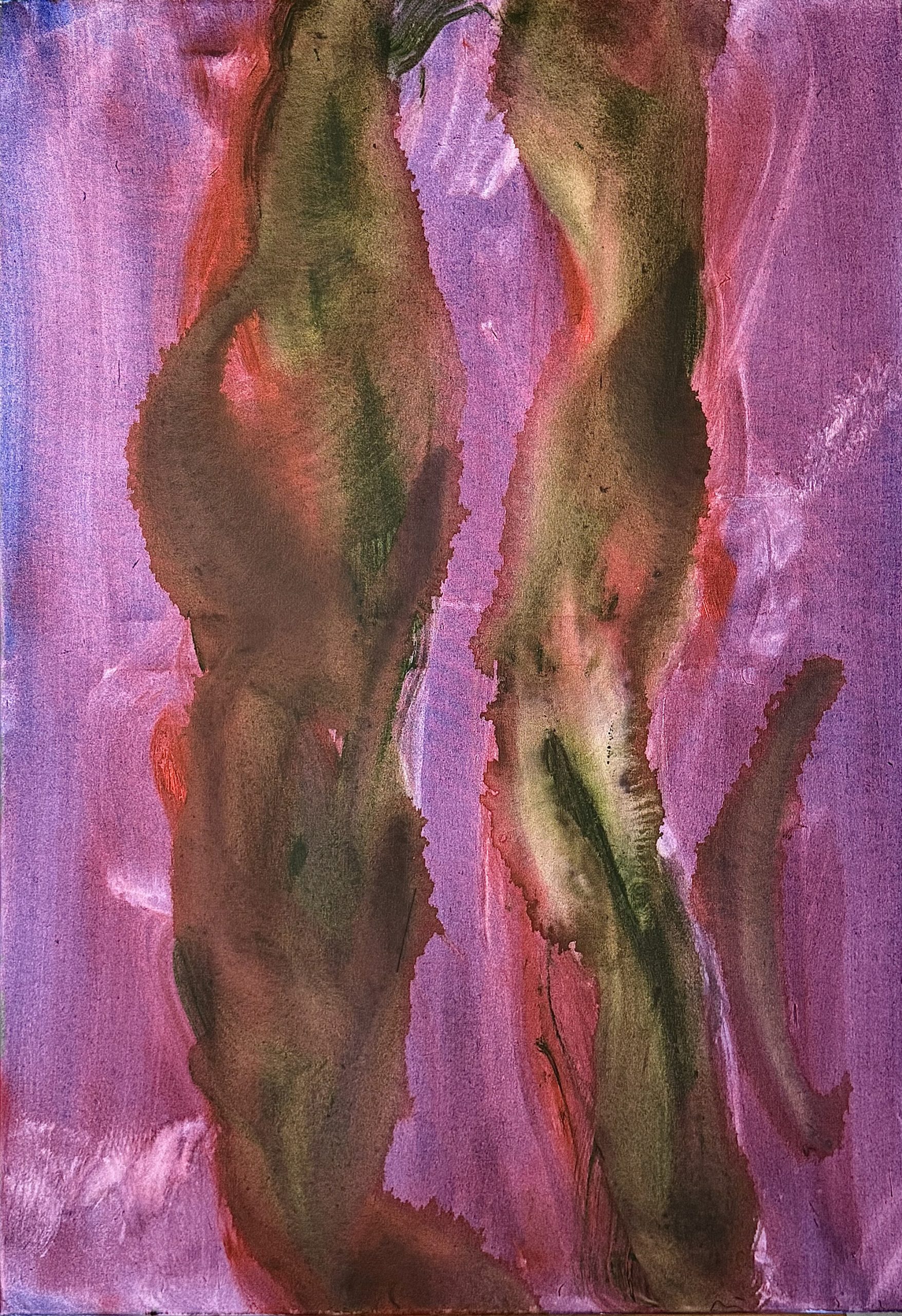 Abril 2025 Óleo sobre lienzo 100 x 77 c