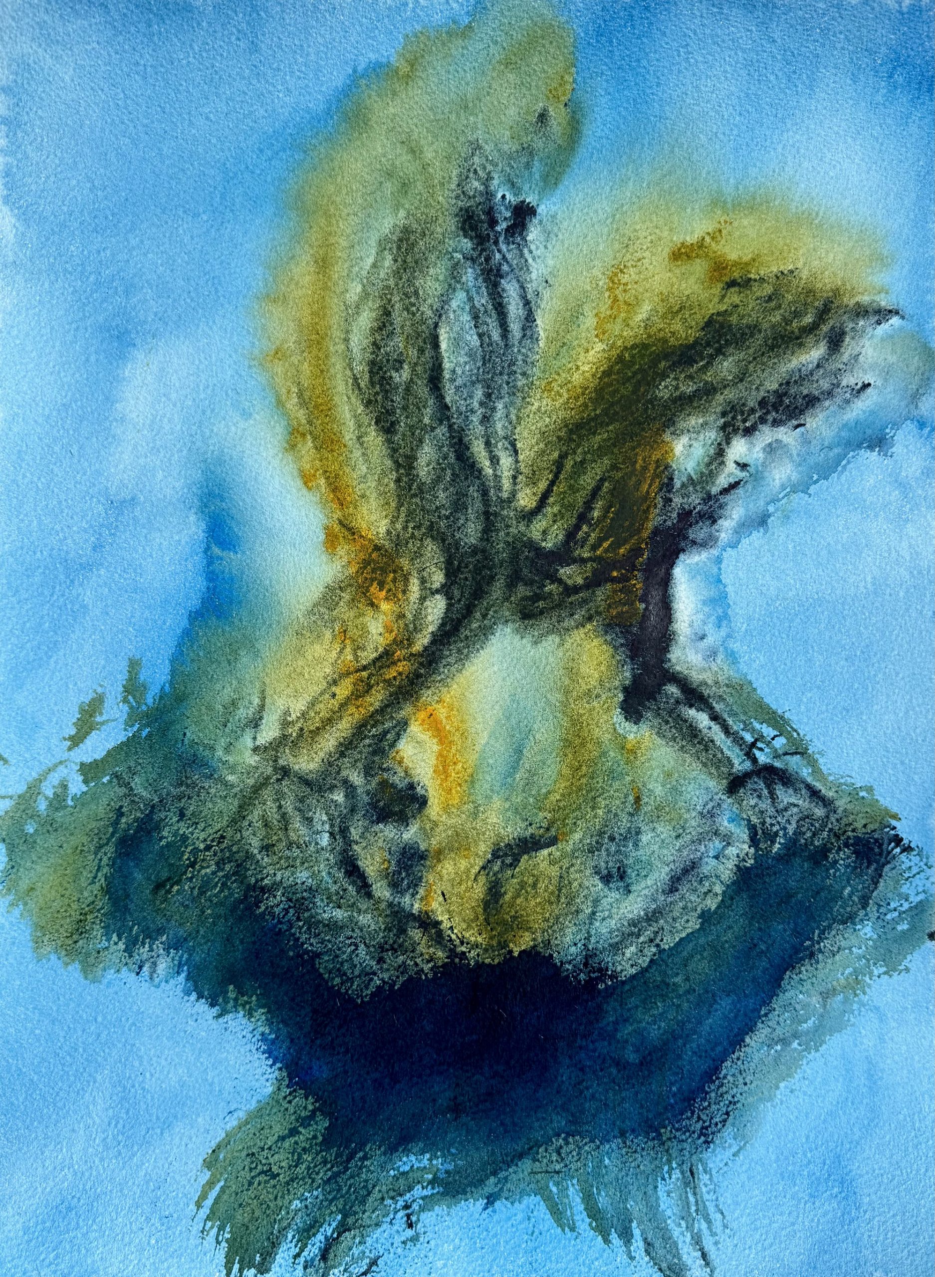 Serie Génesis Acuarela & Acrílico 41 x 31 c