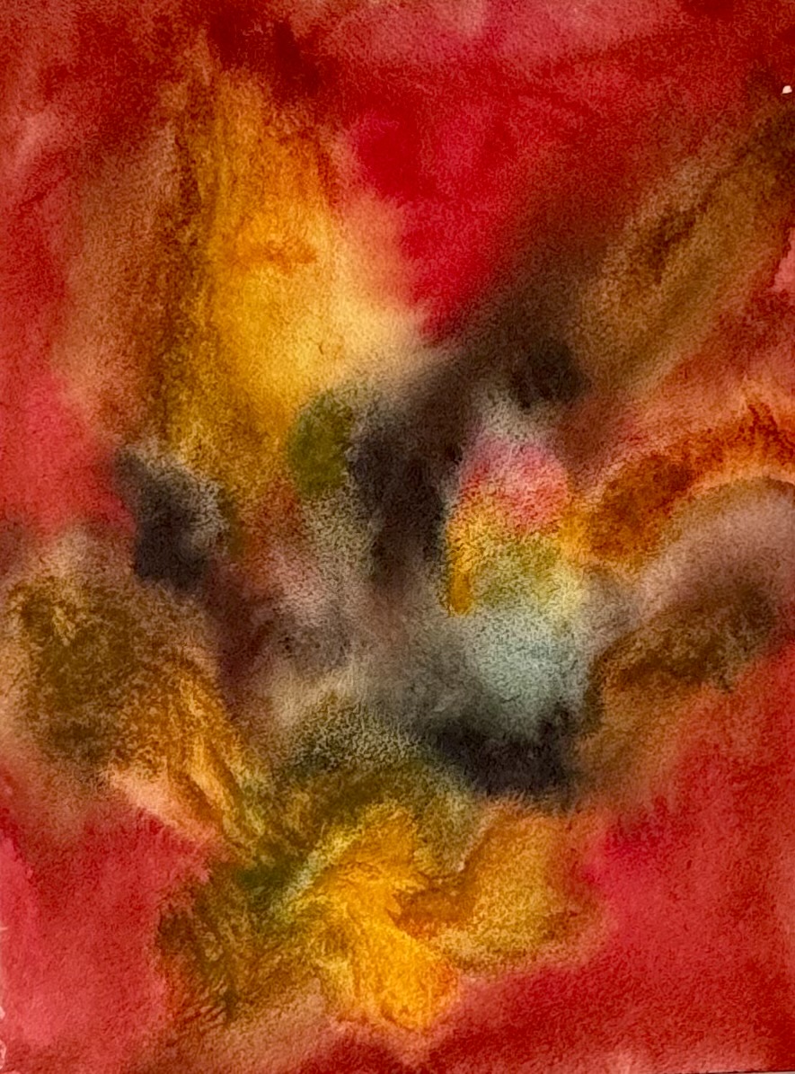 Serie Génesis Acuarela & Acrílico 41 x 31 c