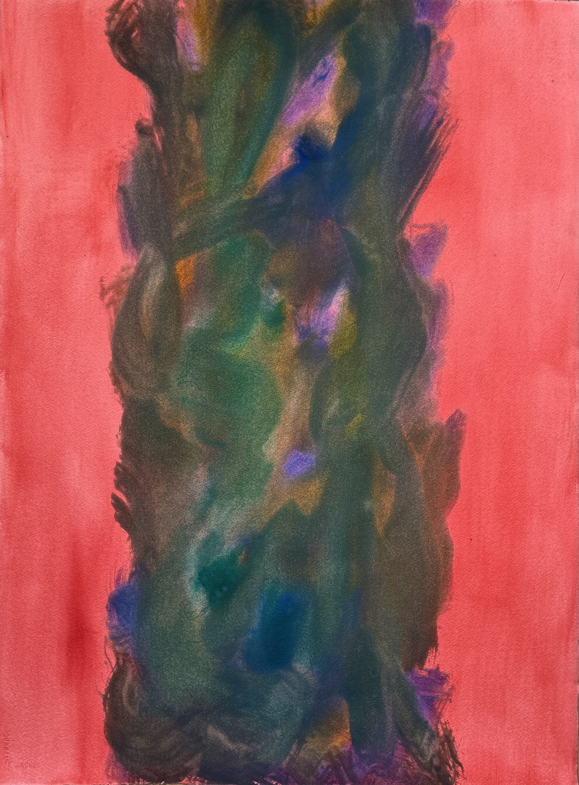 Serie Savia Acuarela 76 x 56 c