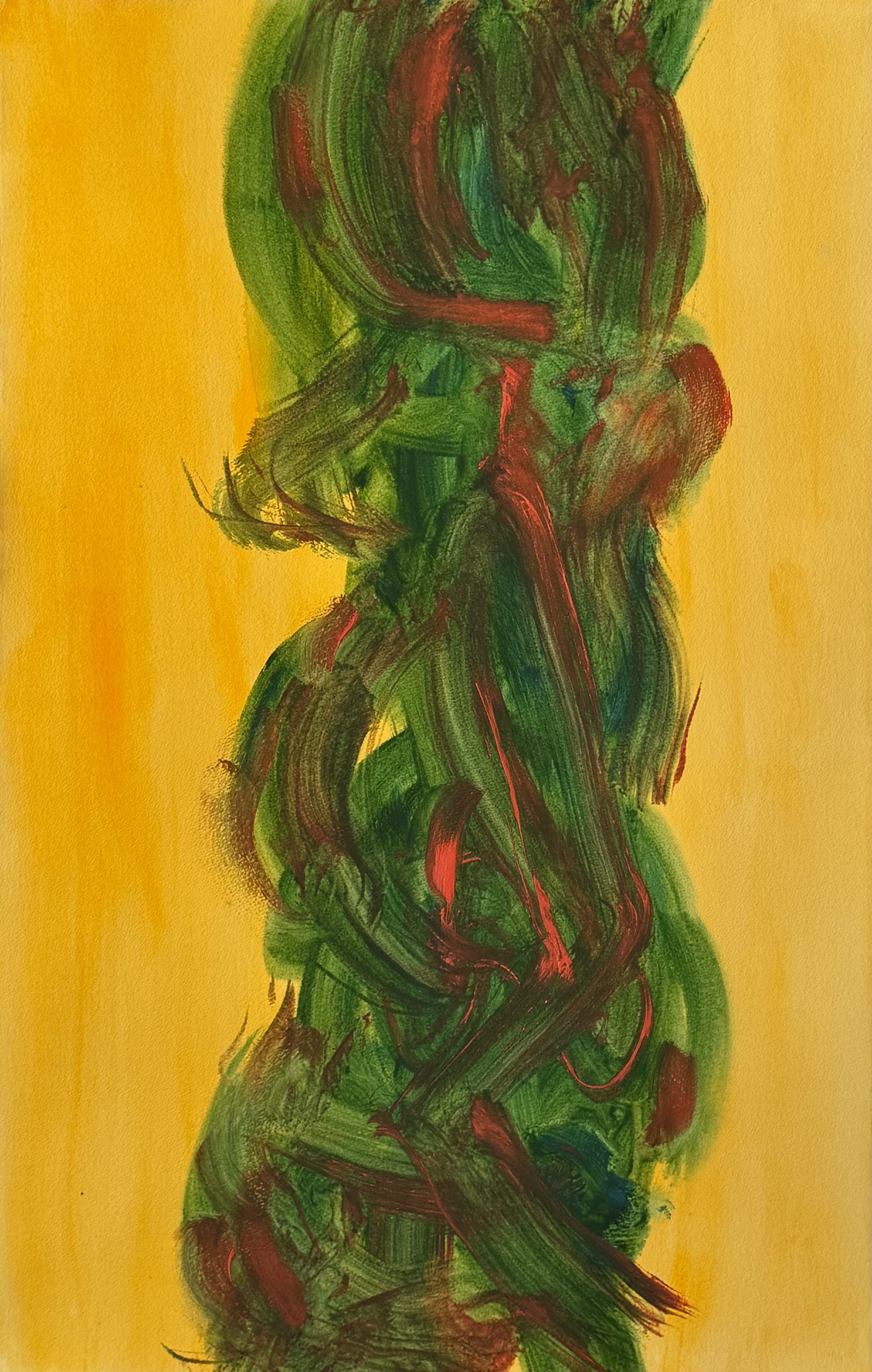 Serie Génesis Acuarela y Acrílico sobre papel Arches 101 x 66 c